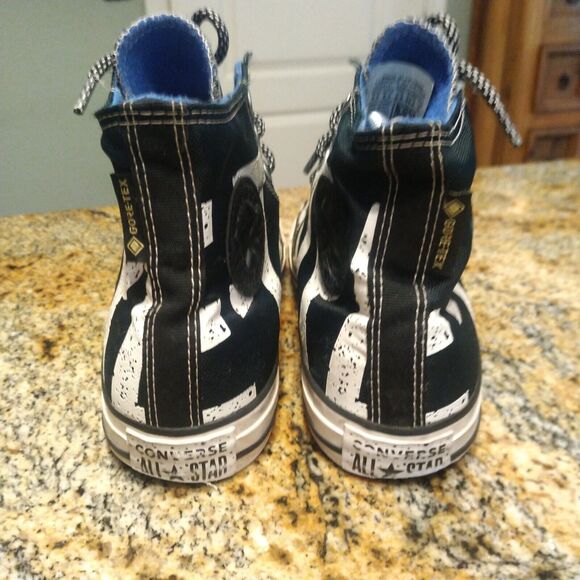 Rare Converse Chuck Taylor All Star High Top Gore-Tex Black Sz M6.5/W8.5 165941C - Picture 9 of 12